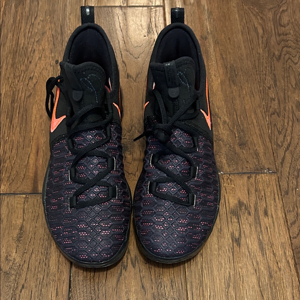 Nike Black and Pink Athletic Sneakers